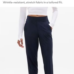 Athleta Dark Blue Women's Tailored Trousers